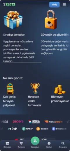 7Slots bonuslar